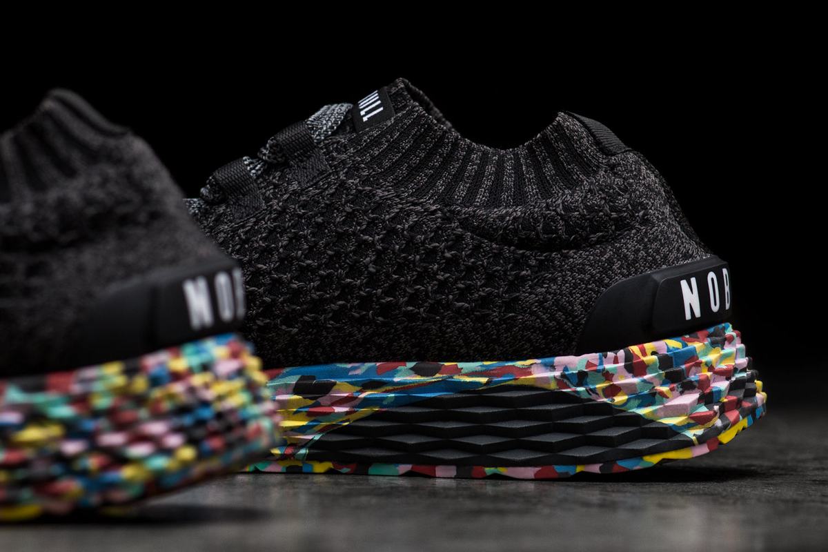 Nobull Knit Runner Men's Running Shoes Black | Australia (CU5796)